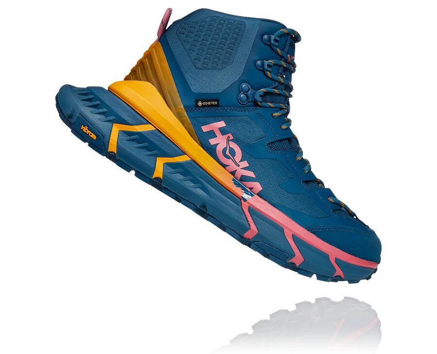 Hoka One One Vandresko Herre - Tennine Hike Gore-Tex - Blå - 432756GEQ